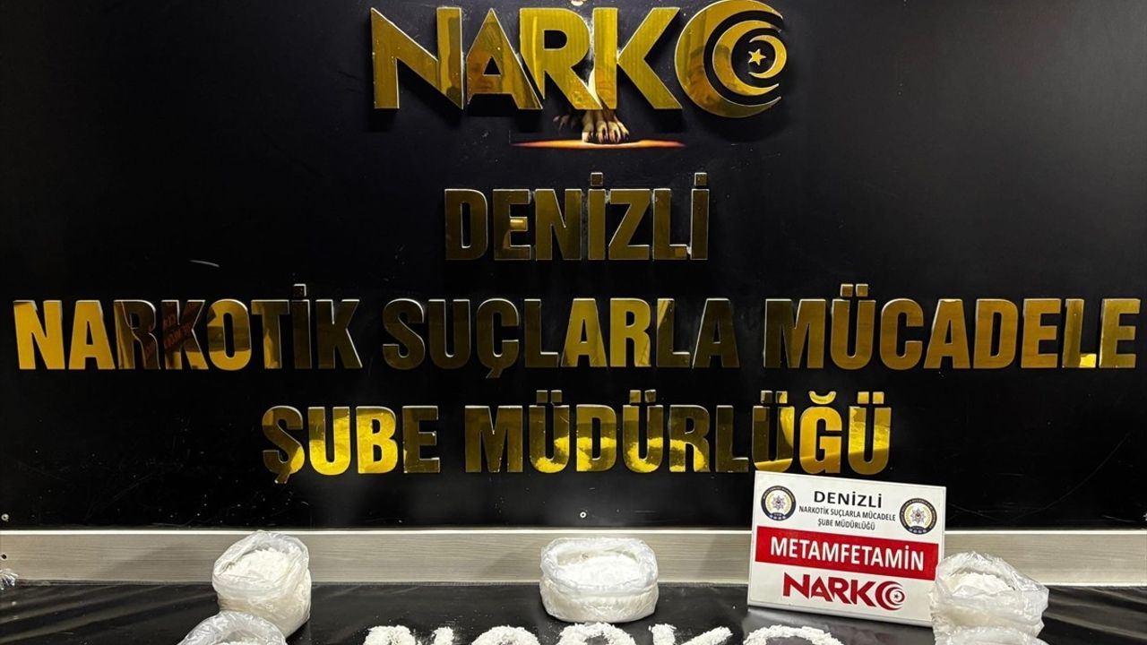 Denizli'de Uyuşturucu Operasyonu: 2 Tutuklama