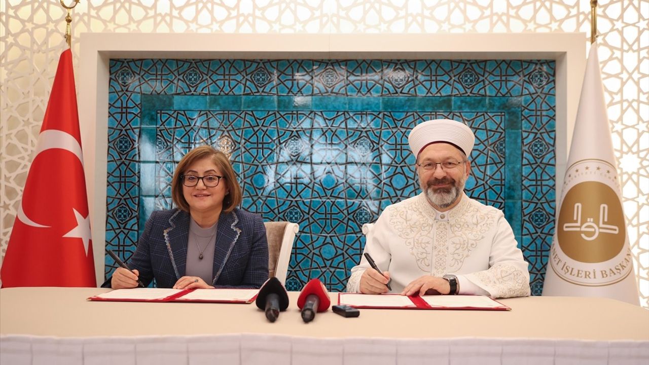 Diyanet İşleri ve Gaziantep Belediyesi arasında güçlü işbirliği