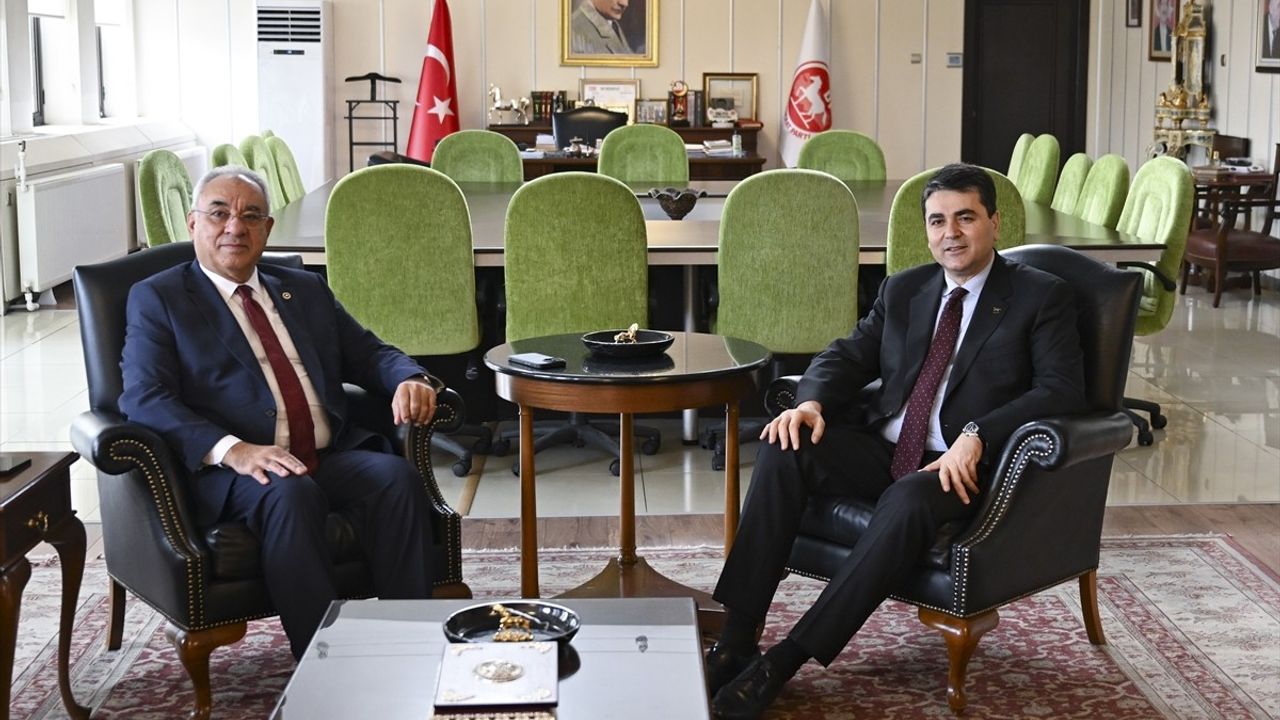 DSP ve DP Liderlerinden Önemli Ziyaret