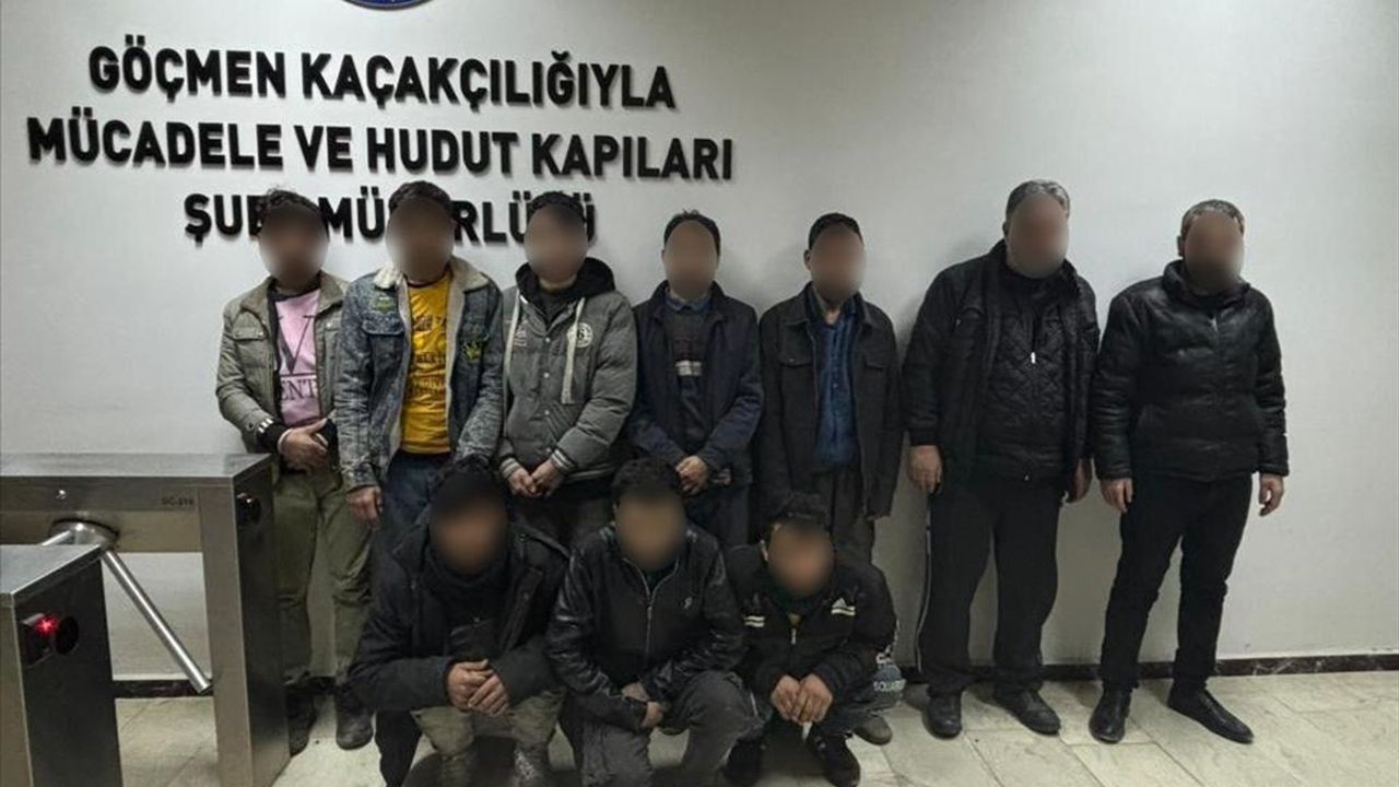 Düzensiz Göçmen Operasyonu: Elazığ'da 16 Yakalandı