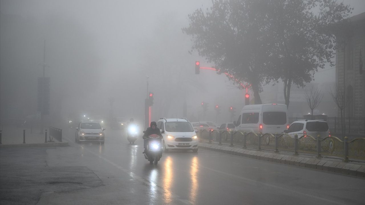 Edirne'de Yoğun Sis Etkisi