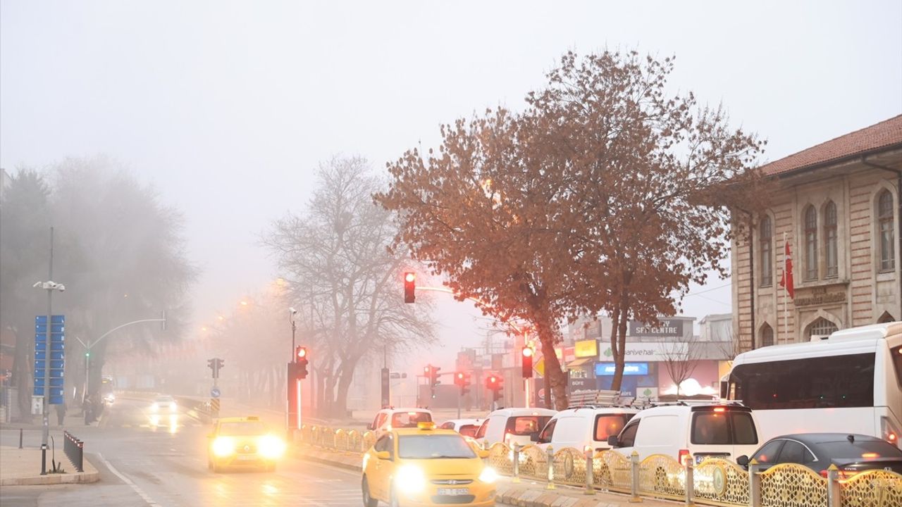 Edirne ve Tekirdağ'da Sis Etkisi