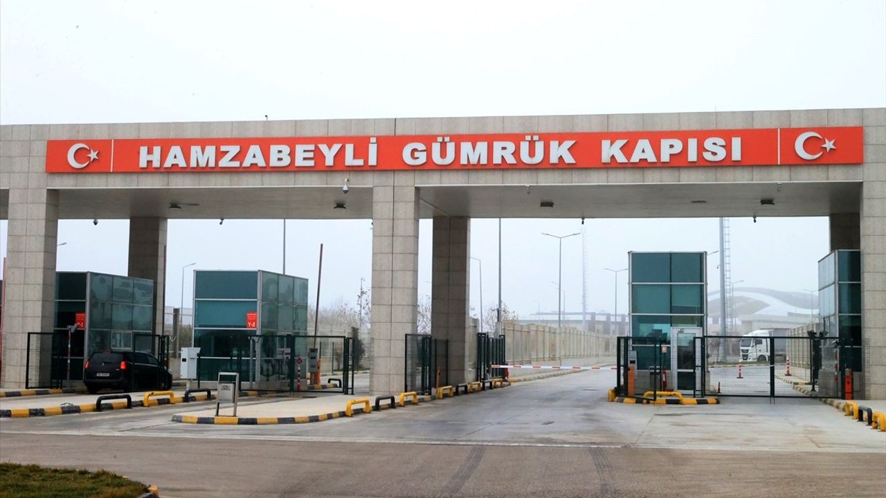 Hamzabeyli Sınır Kapısı 2024'te Kapıkule'ye Alternatif Oluyor