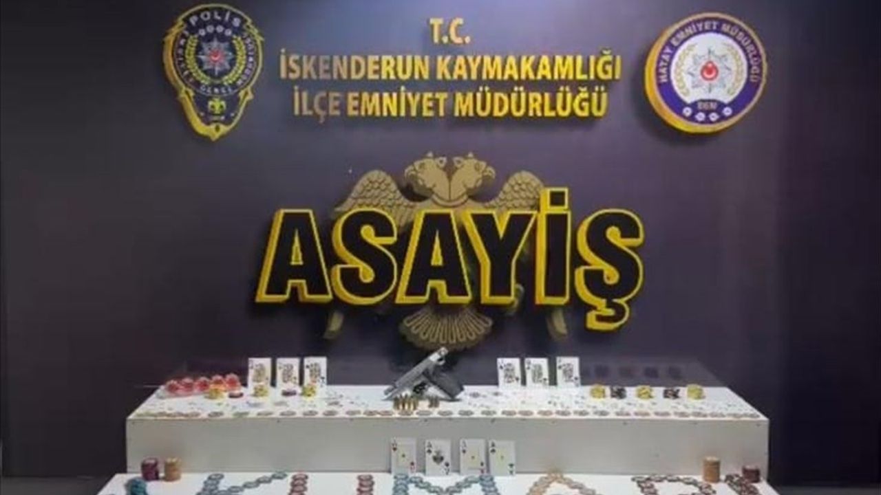 Hatay'da Kumar Operasyonu: 14 Kişiye Yüksek Ceza