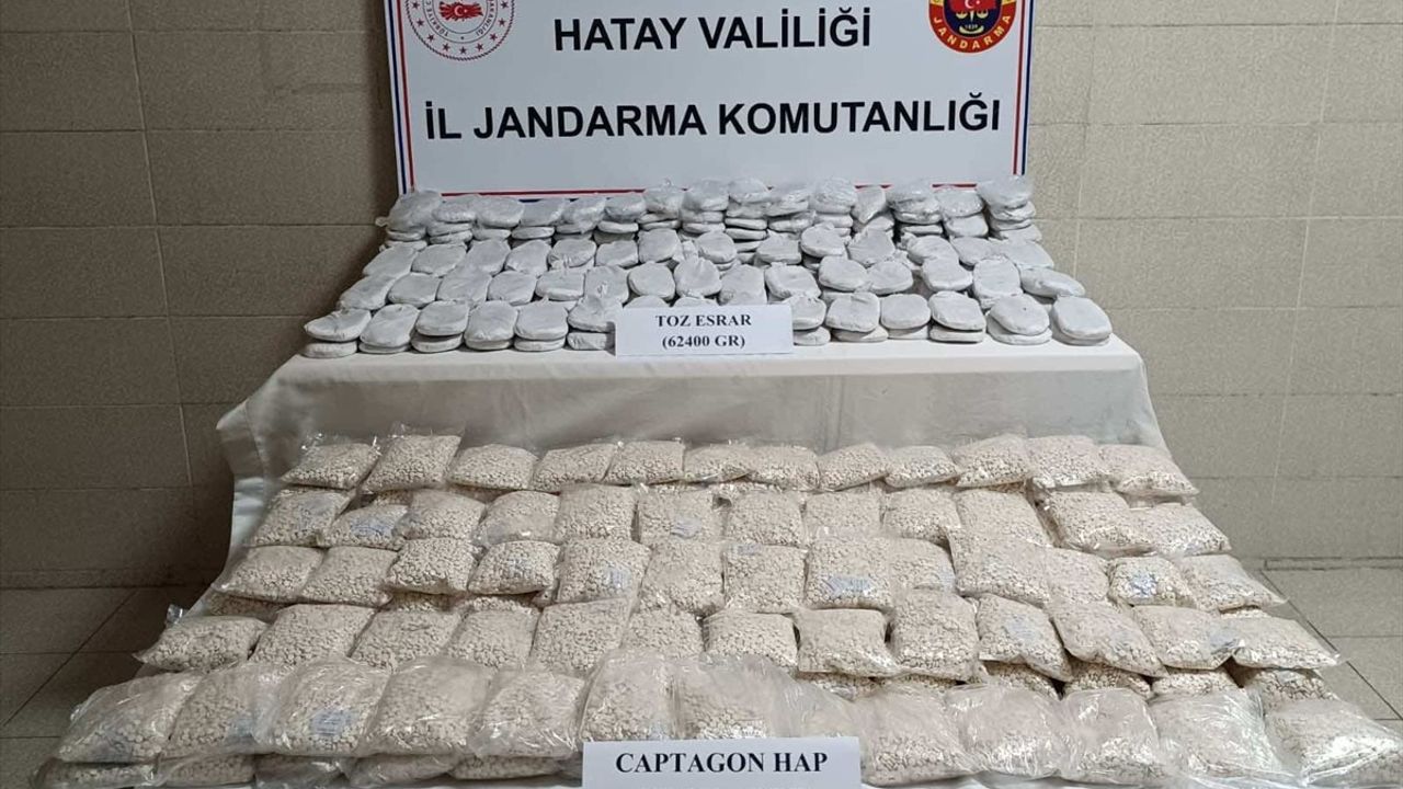 Hatay'da Uyuşturucu Operasyonu: 2 Zanlı Yakalandı