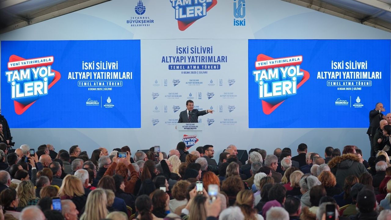 İSKİ, Silivri'de Yeni Altyapı Yatırımları İçin Temel Attı