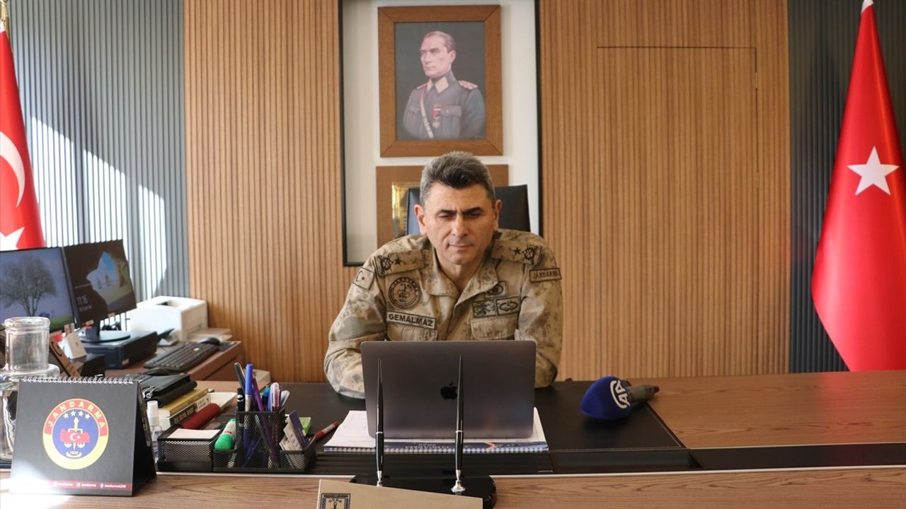 Kahramanmaraş Jandarma Komutanı Tuğgeneral Gemalmaz, AA'nın Yılın Kareleri Oylamasında