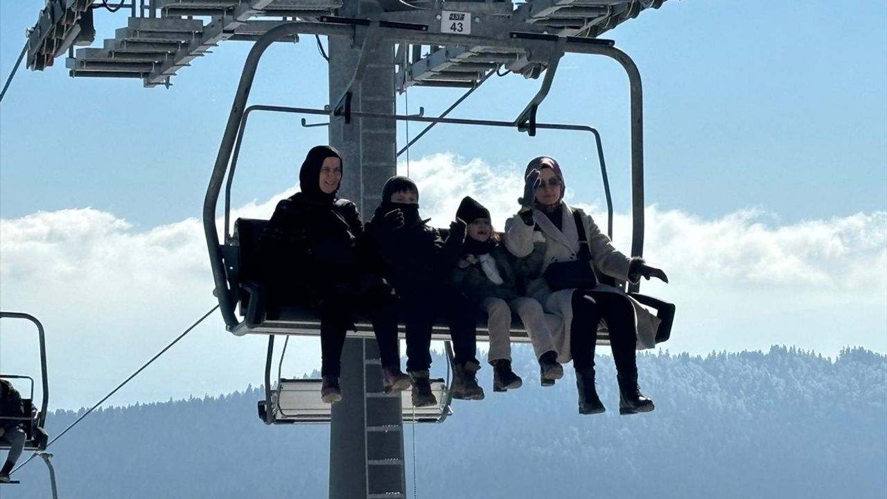 Karabük'te Kar Yağışı Başladı