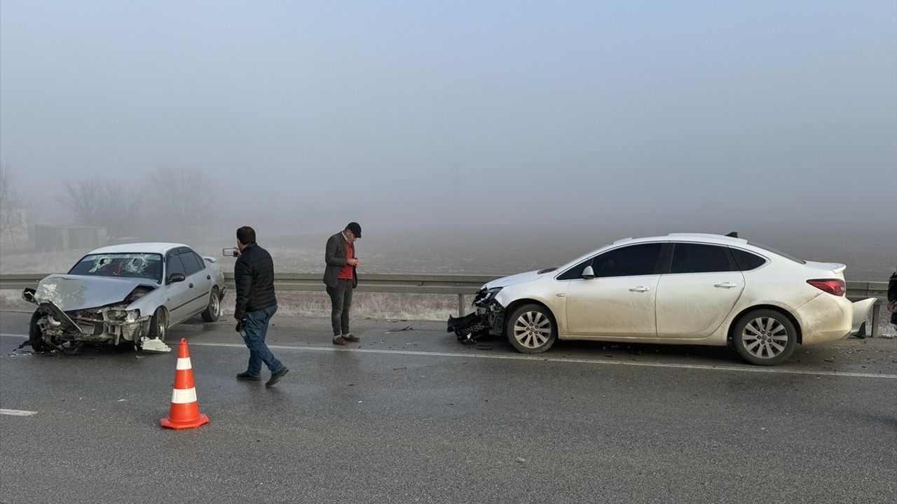 Karaman'da Zincirleme Trafik Kazası