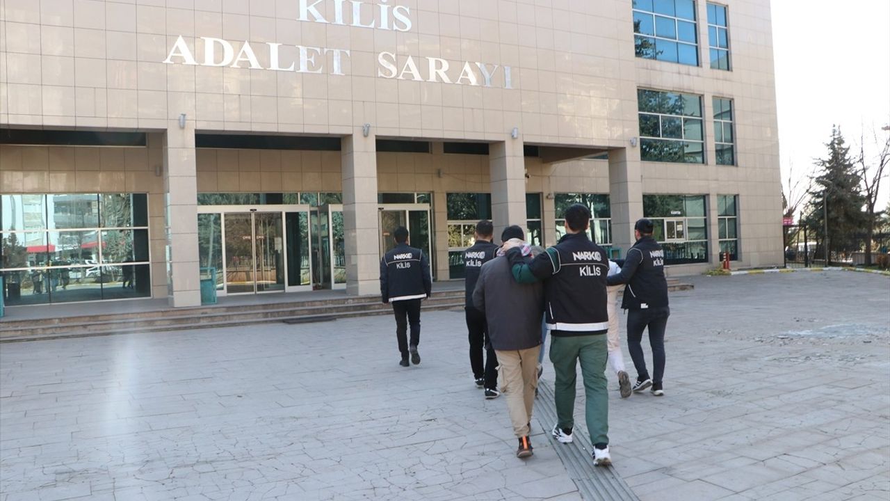 Kilis'te Uyuşturucu Operasyonu: 3 Tutuklama