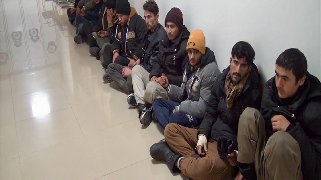Kırşehir'de Düzensiz Göçmen Operasyonu