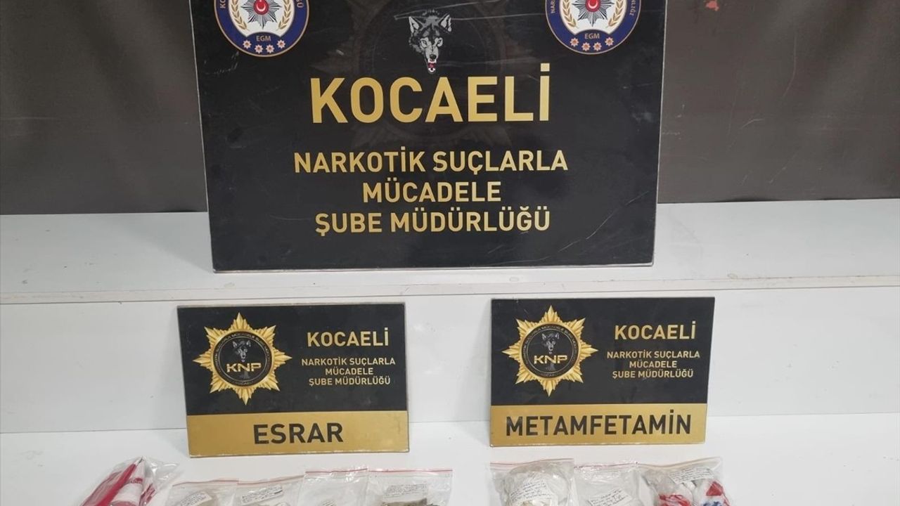 Kocaeli'de Uyuşturucu Operasyonu: 3 Tutuklama