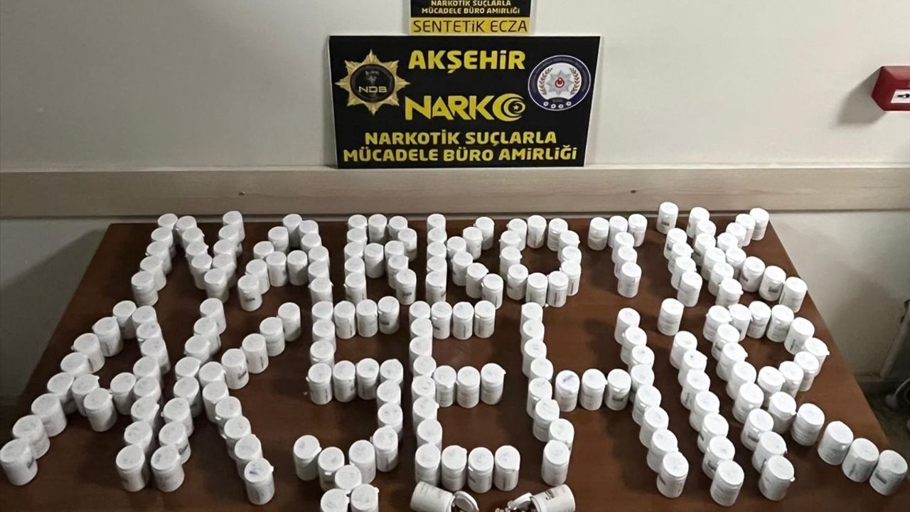 Konya'da Uyuşturucu Operasyonu: 14 Bin 270 Hap Ele Geçirildi