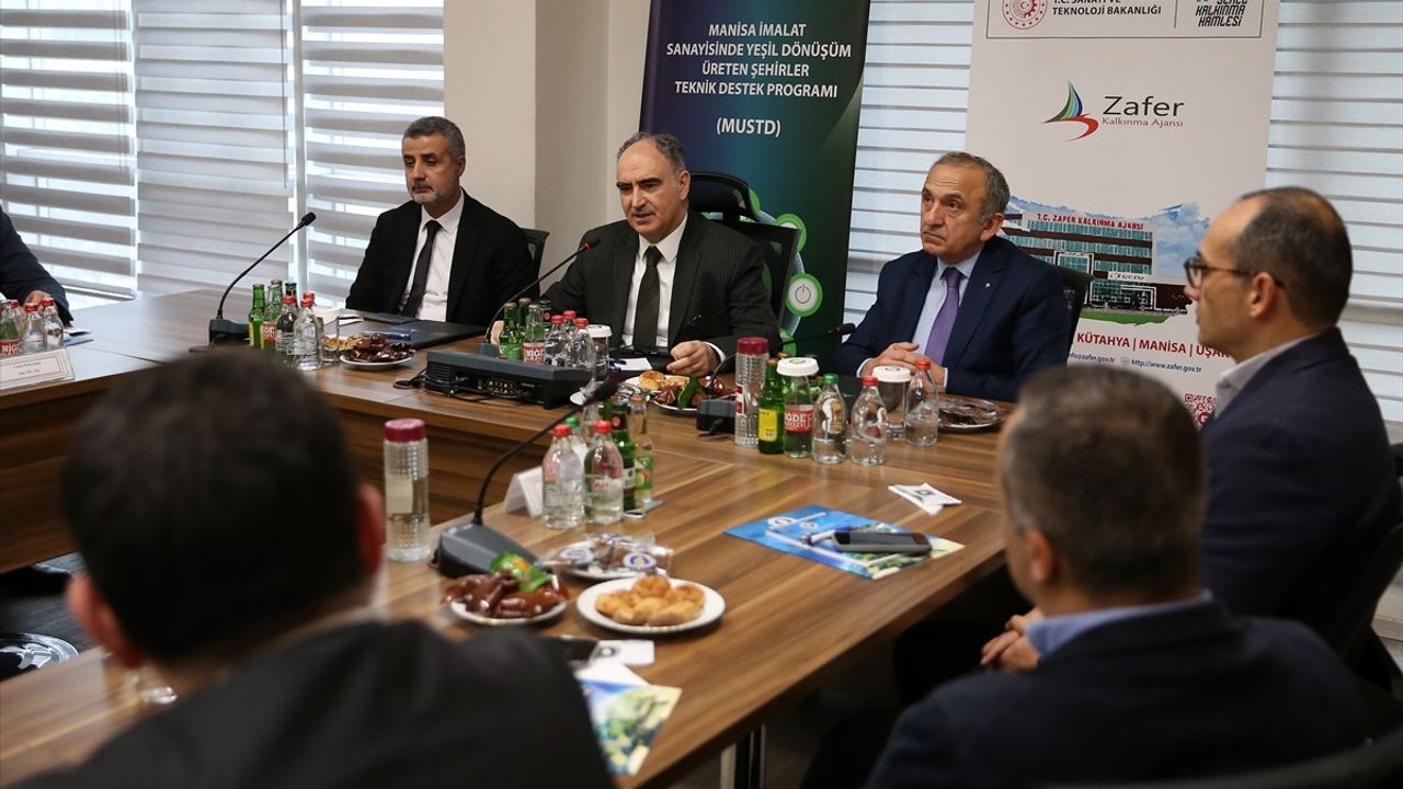 Manisa'da 11 Sanayi Kuruluşundan Yeşil Dönüşüm Protokolü