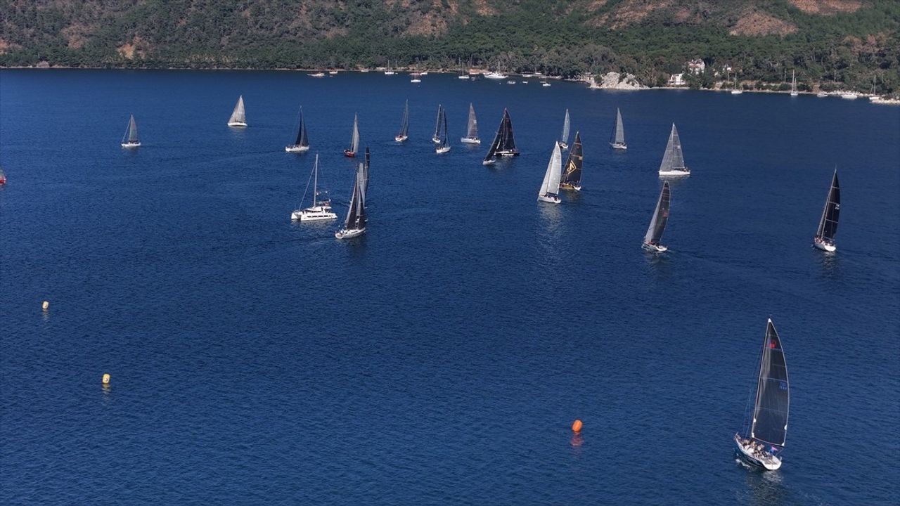 Marmaris MIYC Kış Trofesi Yat Yarışları'nın 1. Ayağı Tamamlandı