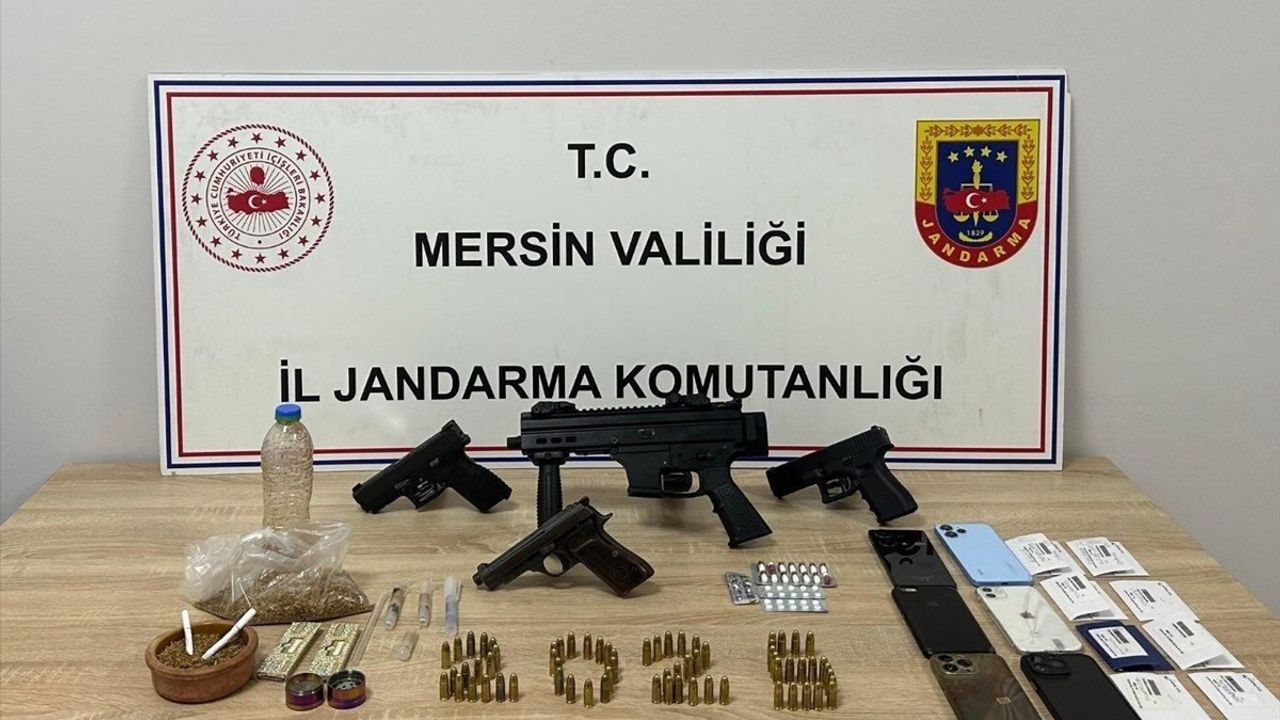 Mersin'de Suç Örgütüne Yönelik Operasyon: 3 Zanlı Tutuklandı