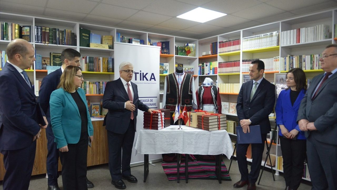 Moldova'da Mihail Çakir Kütüphanesi Yenilendi
