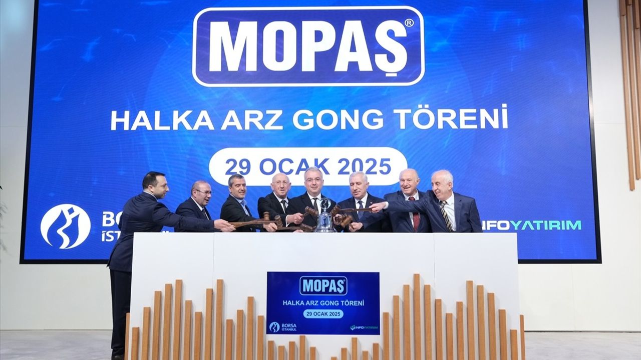 Mopaş, Borsa İstanbul'da Halka Arz İle İşlem Görmeye Başladı