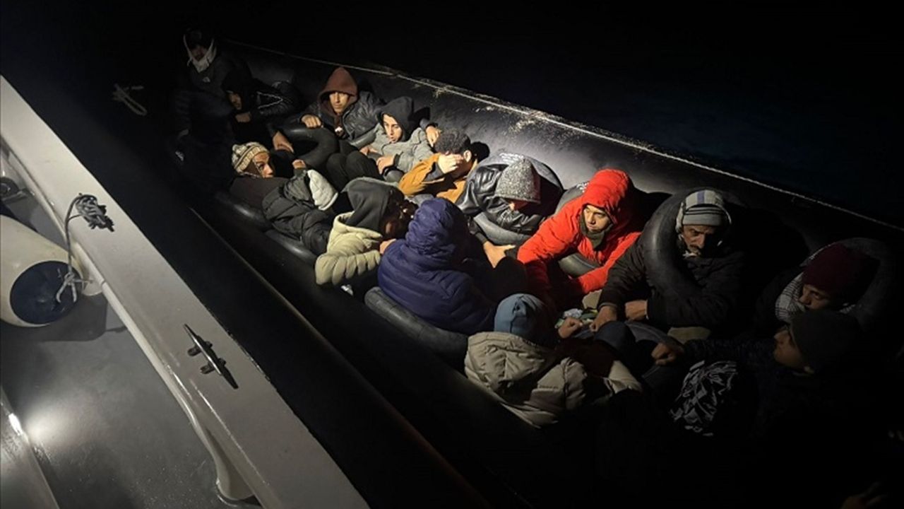 Muğla'da 21 Düzensiz Göçmen Yakalandı