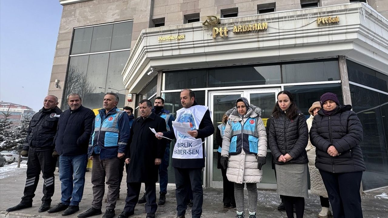 Rize'deki PTT Çalışanlarına Yönelik Saldırı Protesto Edildi