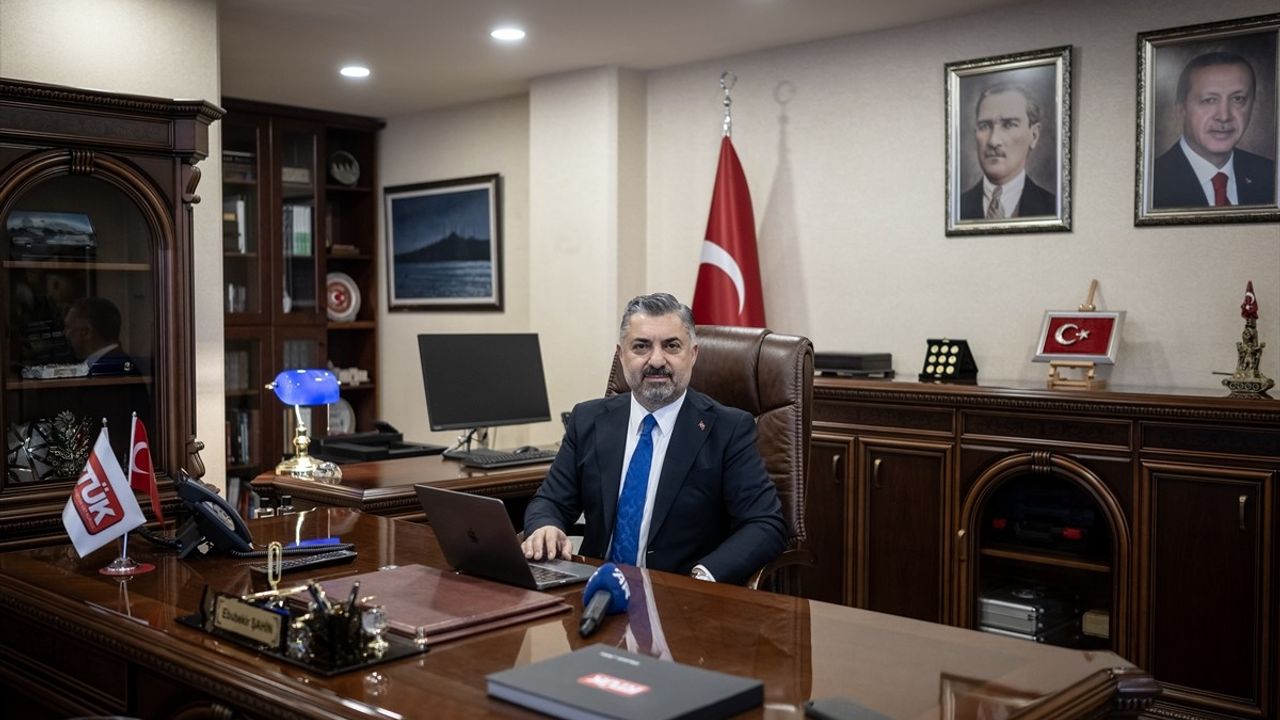RTÜK Başkanı Ebubekir Şahin, "Yılın Kareleri" Oylamasına Katıldı