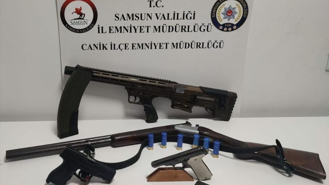 Samsun'da Düğünde Havaya Ateş Açan 3 Kişi Yakalandı