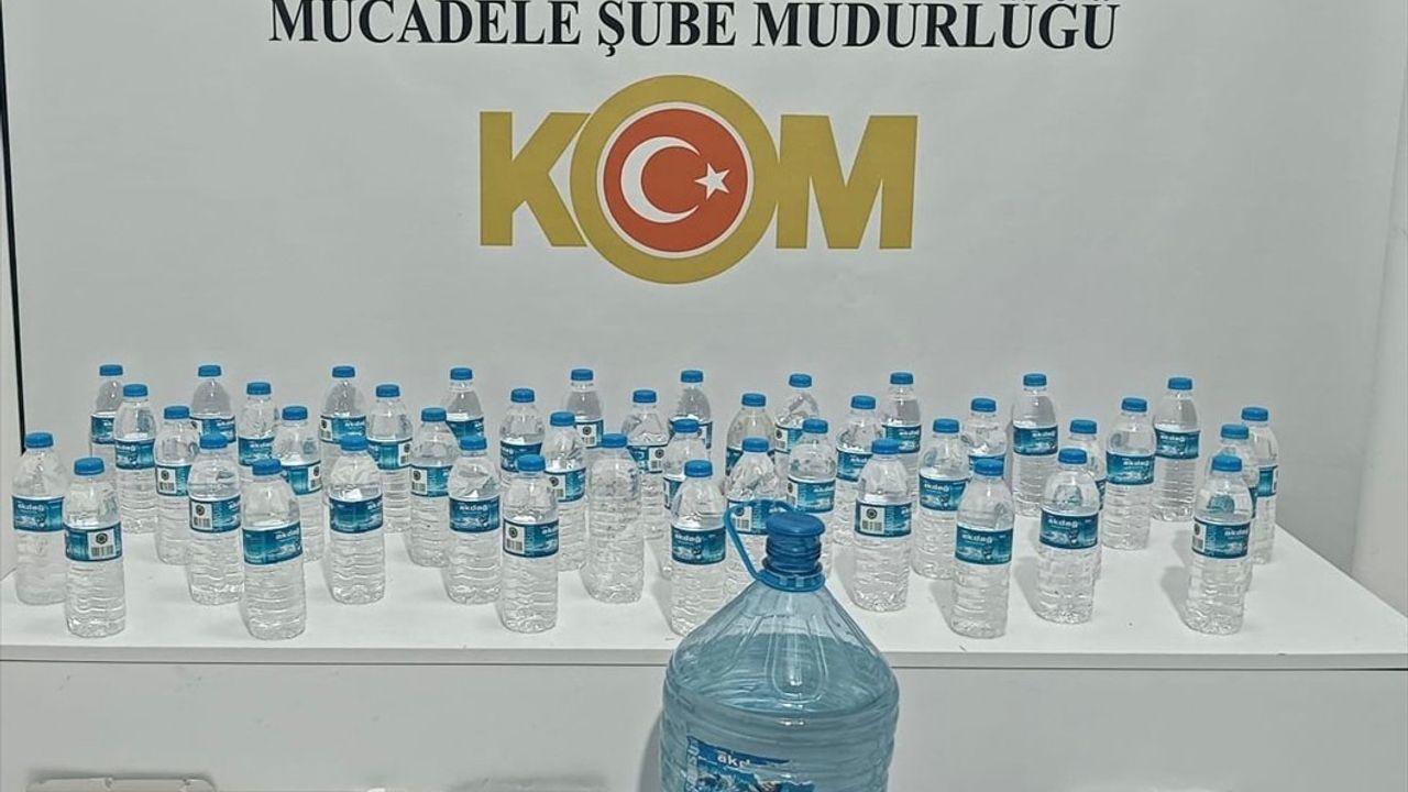 Samsun'da Sahte İçki Operasyonu: Bir Kişi Gözaltında