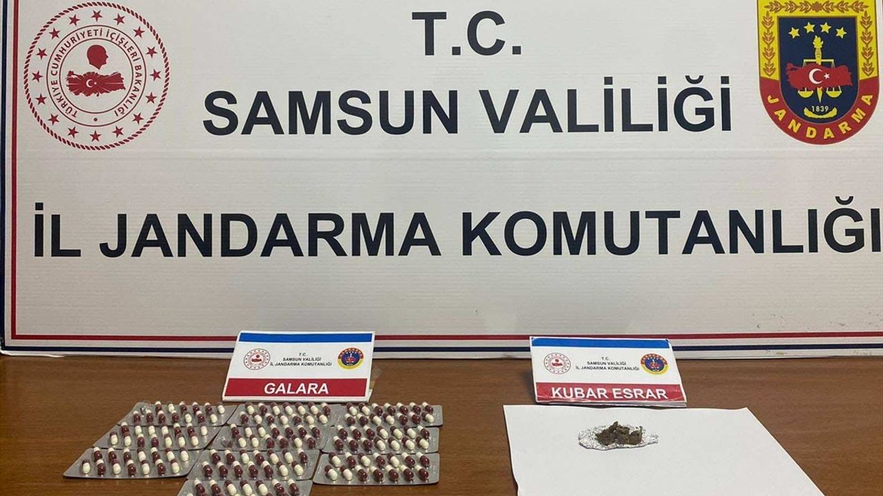 Samsun'da Uyuşturucu Operasyonu: 3 Zanlı Gözaltında