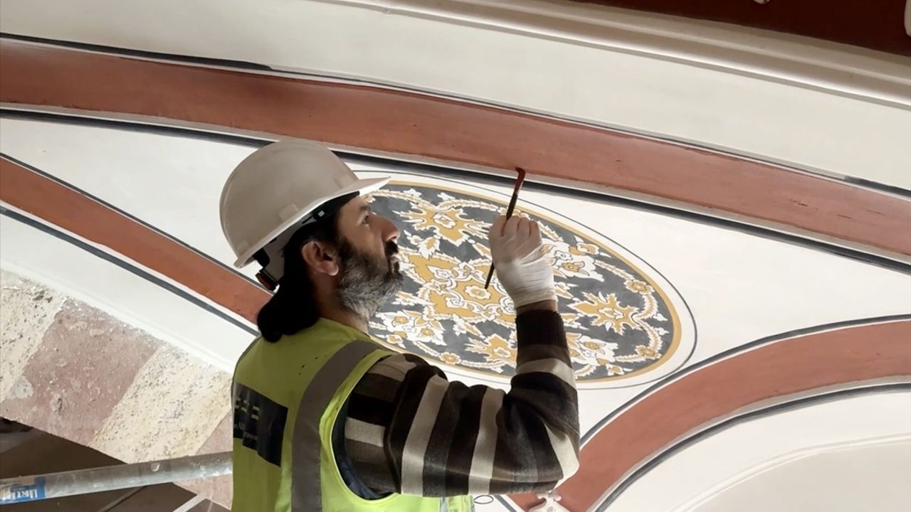 Selimiye Camisi Restorasyonu Hızla İlerliyor