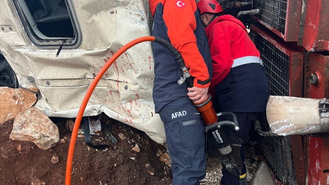 Şırnak'ta Sondaj Aracı Kazası: Bir Ölü, Bir Yaralı