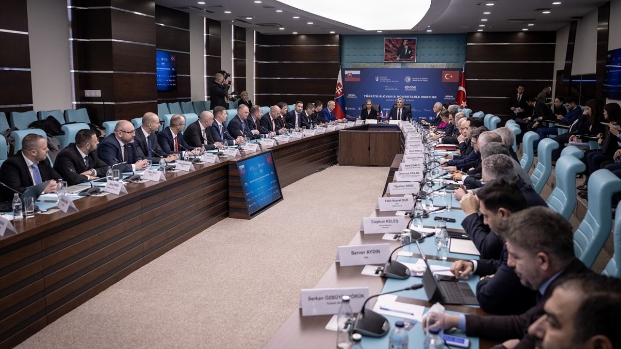 Slovakya ve Türkiye Ekonomik İlişkilerini Güçlendiriyor
