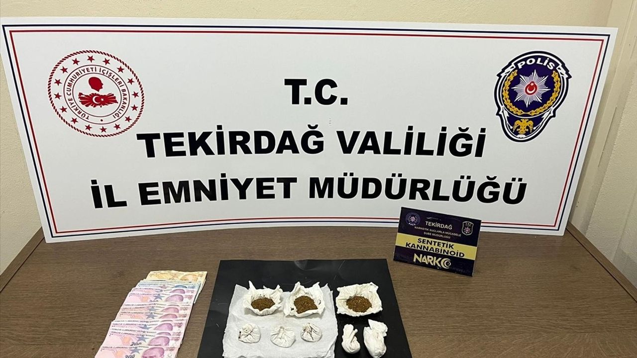 Tekirdağ'da Narkotik Operasyonu: 9 Tutuklama