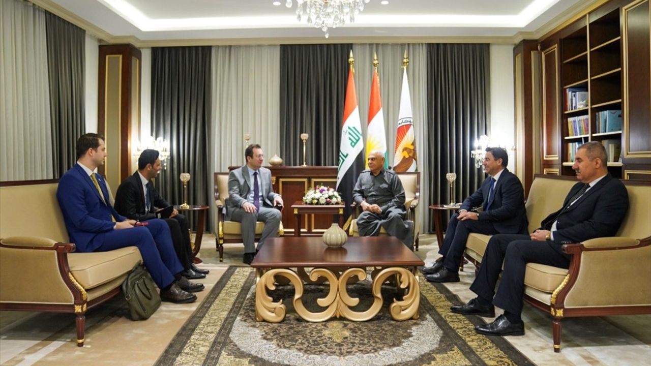 Türkiye'nin Erbil Konsolosu, IKBY Başkan Yardımcısı ile Görüştü