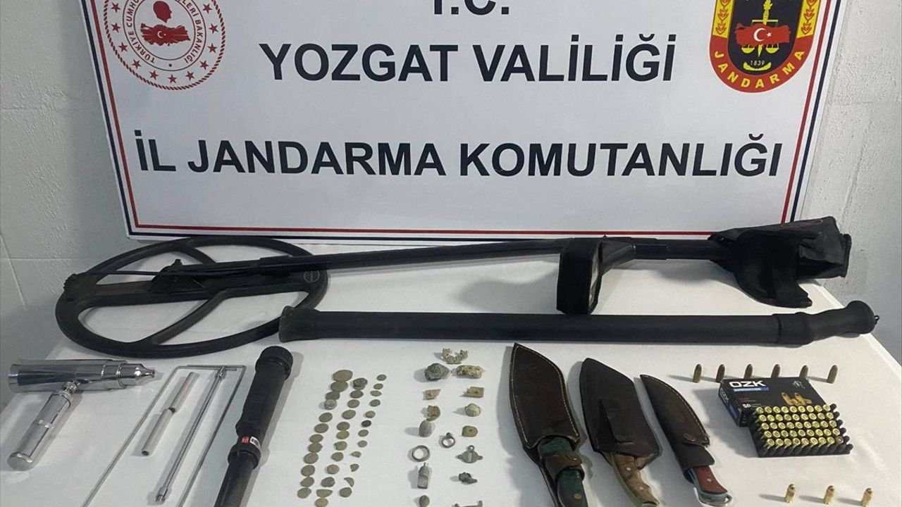 Yozgat'ta Tarihi Eser Kaçakçılığı Operasyonu: 5 Gözaltı