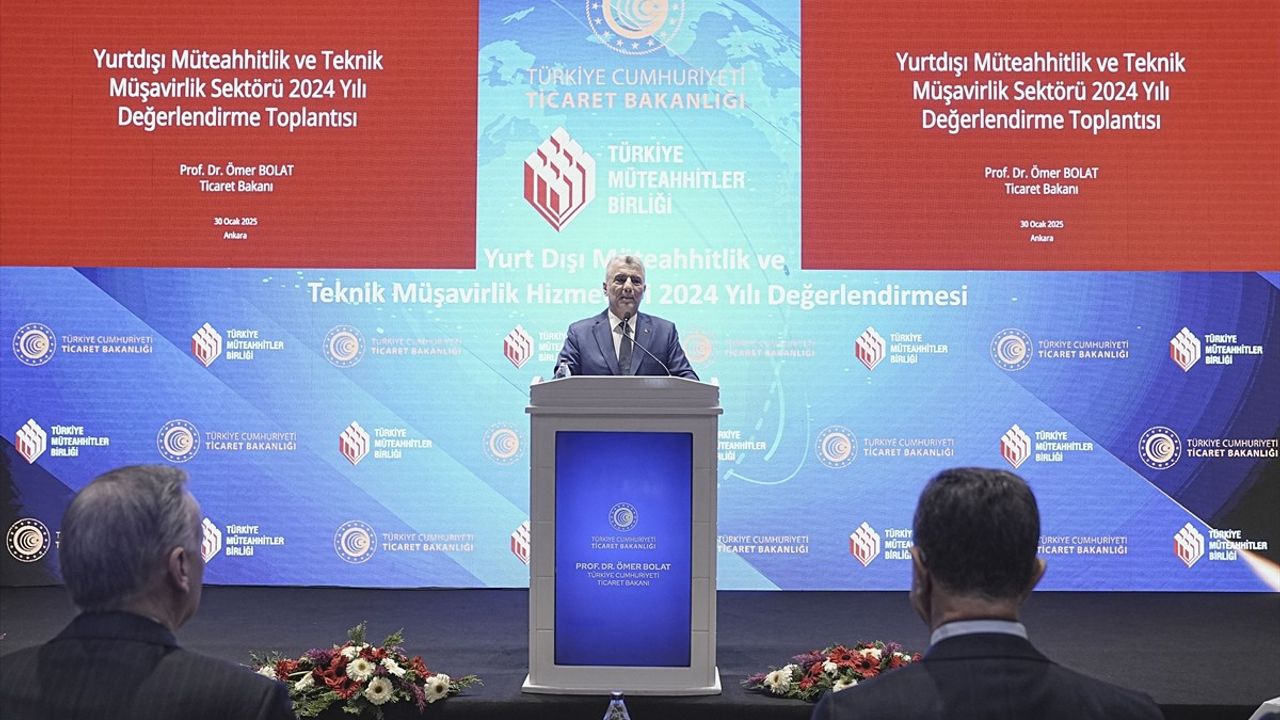 Yurt Dışı Müteahhitlik Sektörü 2024'ü Rekor Bir Değerle Tamamladı