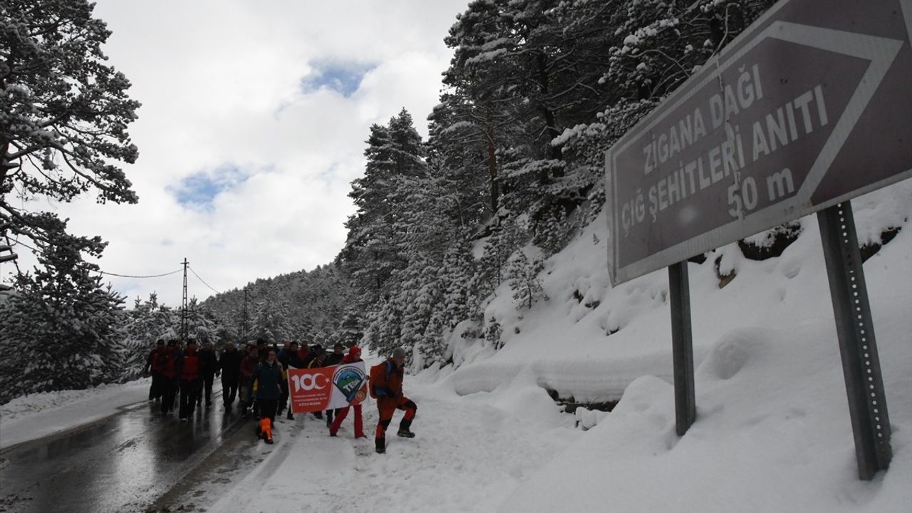 Zigana Dağı'nda 16 Yıl Önceki Çığ Felaketi Anıldı