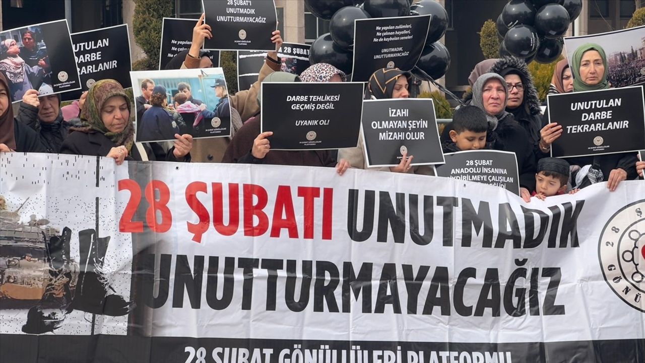28 Şubat Mağdurları Ankara'da Bir Araya Geldi