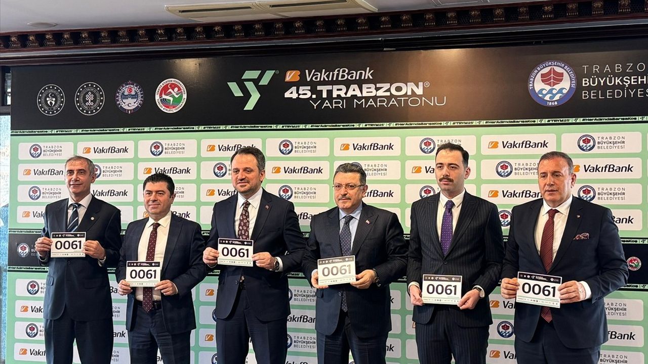 45. Uluslararası Trabzon Yarı Maratonu, 23 Şubat'ta Gerçekleşecek