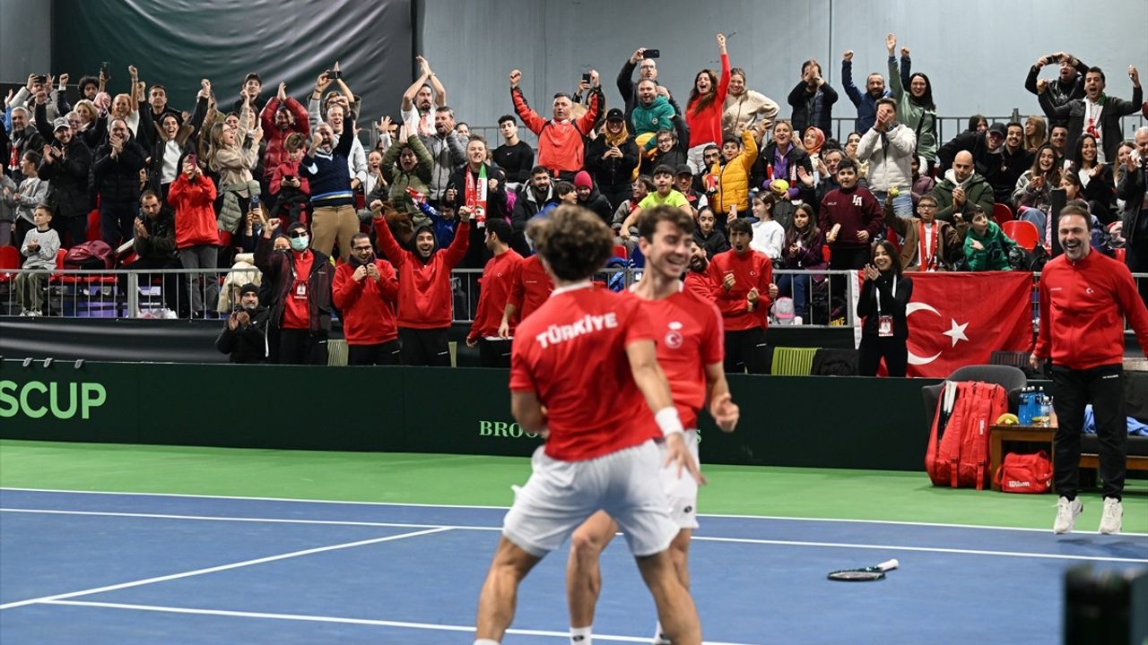 A Milli Erkek Tenis Takımı Davis Cup'ta Tarih Yazdı
