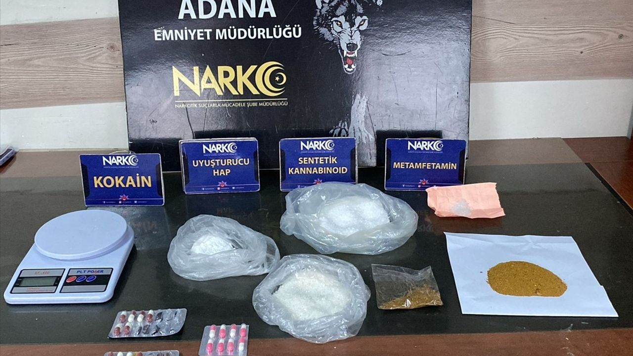 Adana'da Uyuşturucu Operasyonu: Bir Zanlı Tutuklandı