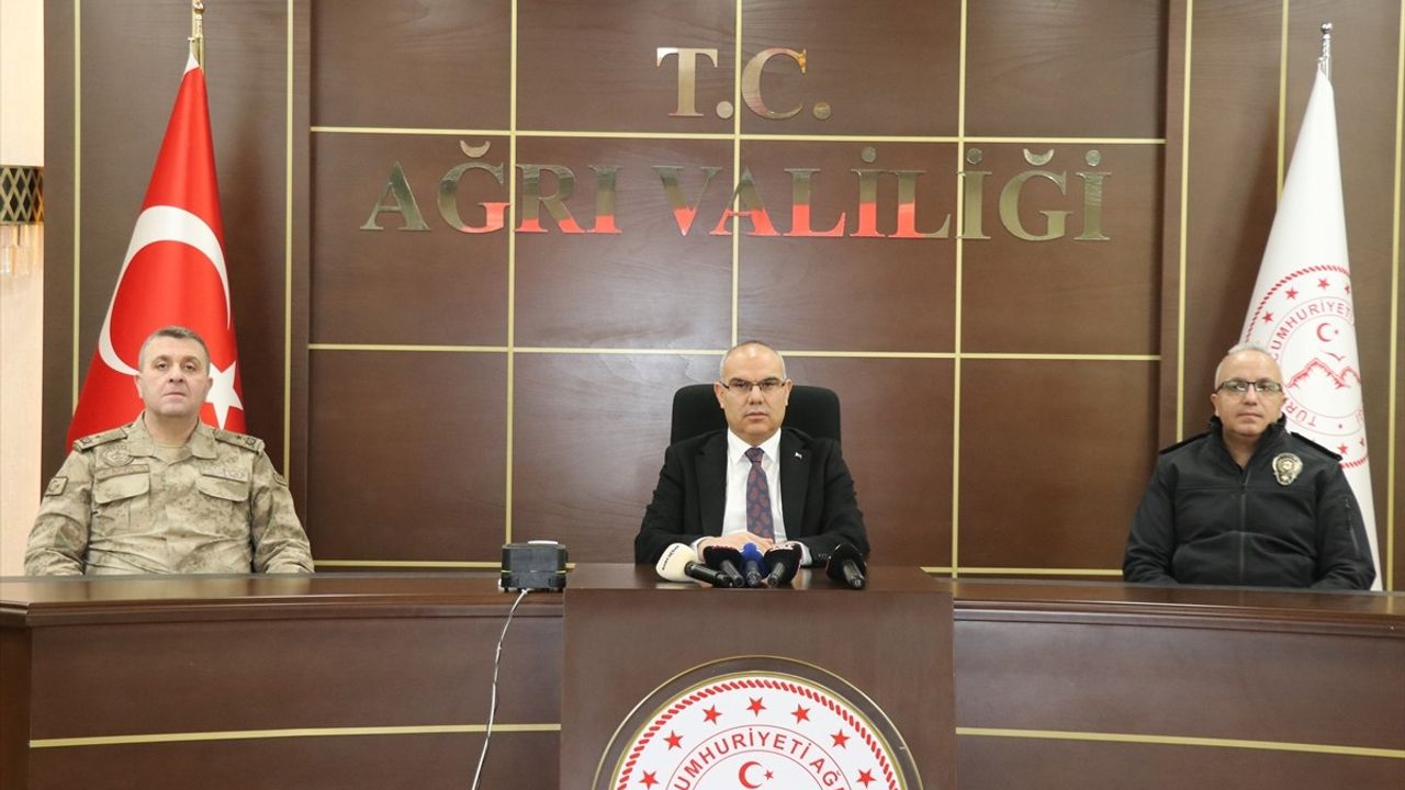 Ağrı'da Asayiş ve Güvenlik Toplantısı Gerçekleştirildi