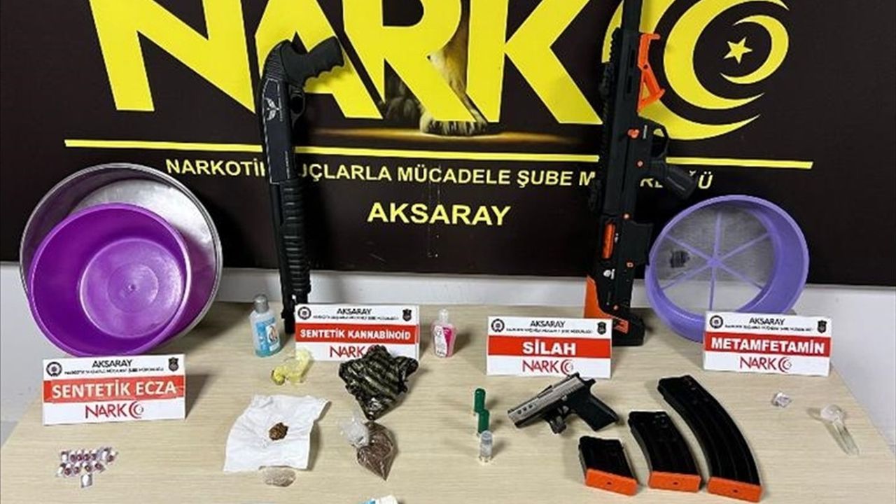 Aksaray'da Uyuşturucu Operasyonu: 7 Şüpheli Tutuklandı