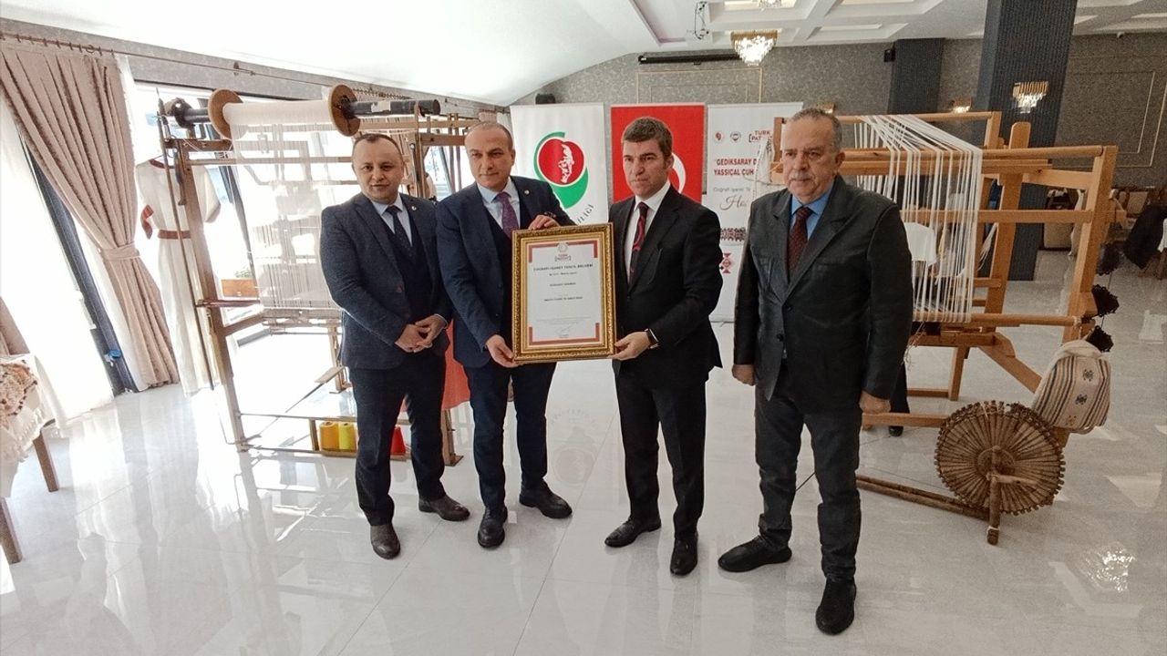 Amasya'nın Geleneksel Dokumaları Coğrafi İşaret Aldı