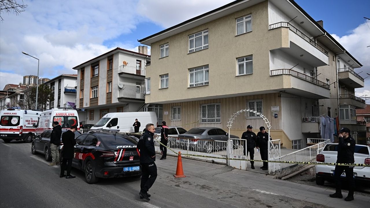 Ankara'da Cinnet Geçiren Anne İki Çocuğunu Öldürdü