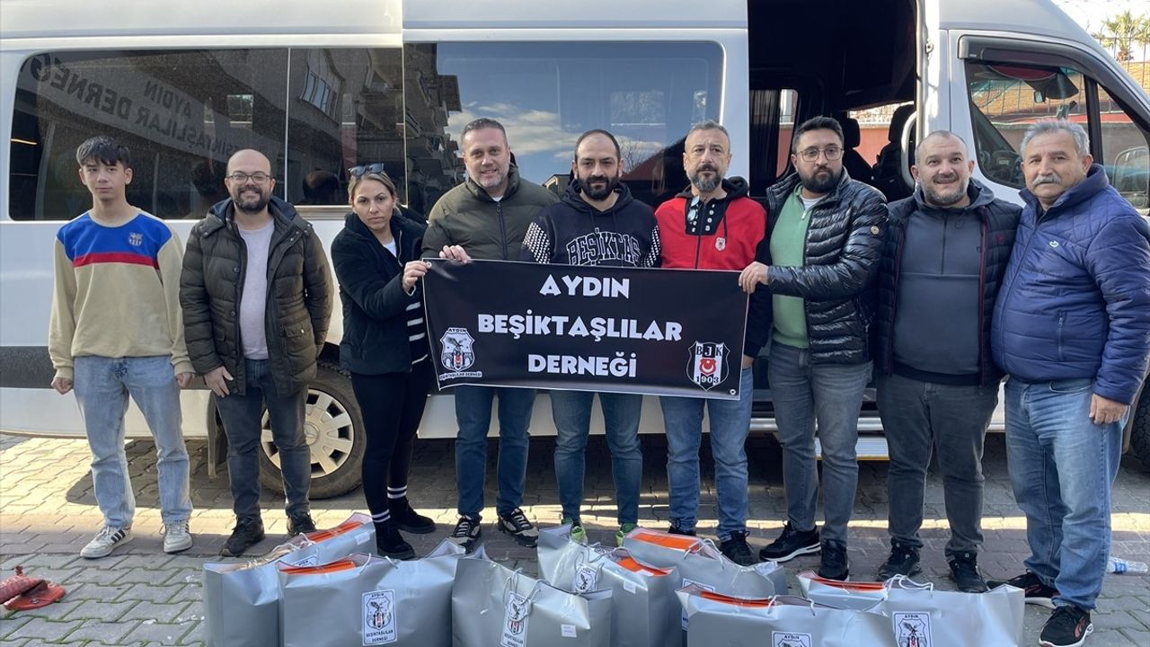 Aydın Beşiktaşlılar Derneği’nden Hatay’a Destek