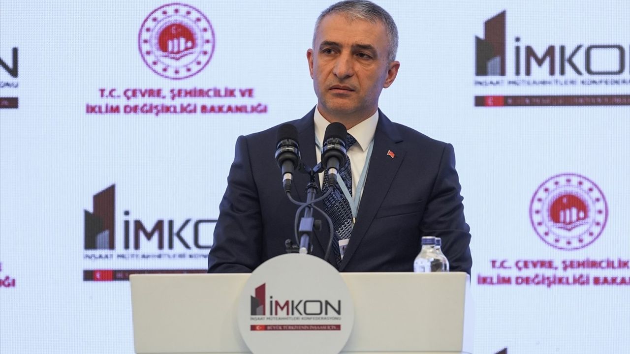 Bakan Kurum, İnşaat Sektöründe Yeni Projeleri Duyurdu
