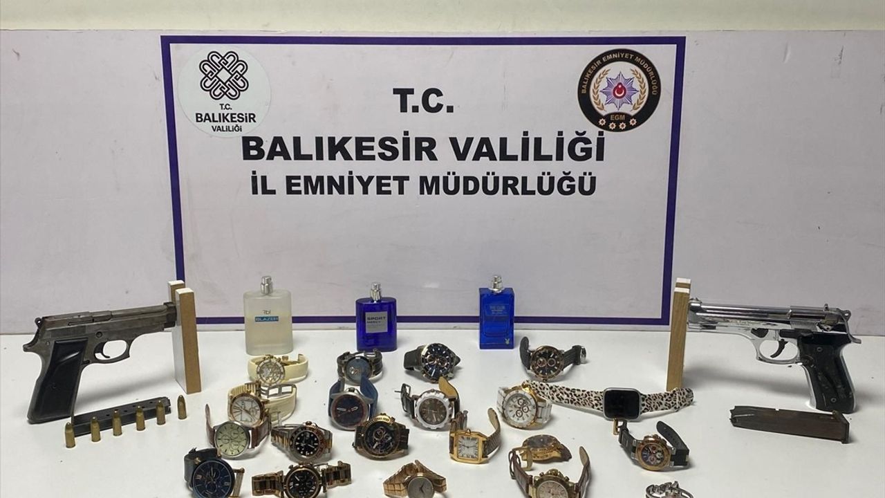 Balıkesir'de Hırsızlık Operasyonu: İki Şüpheli Tutuklandı