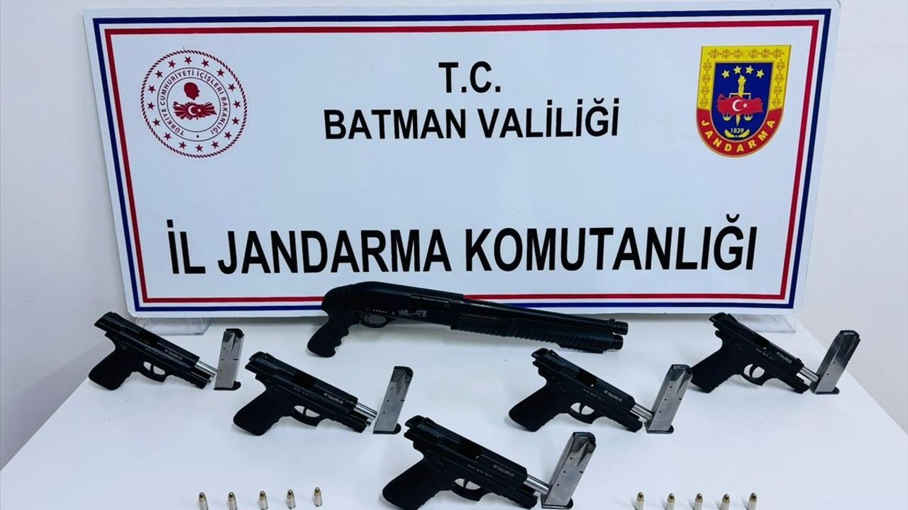 Batman'da Silah Kaçakçılığı Operasyonu: Şüpheli Tutuklandı