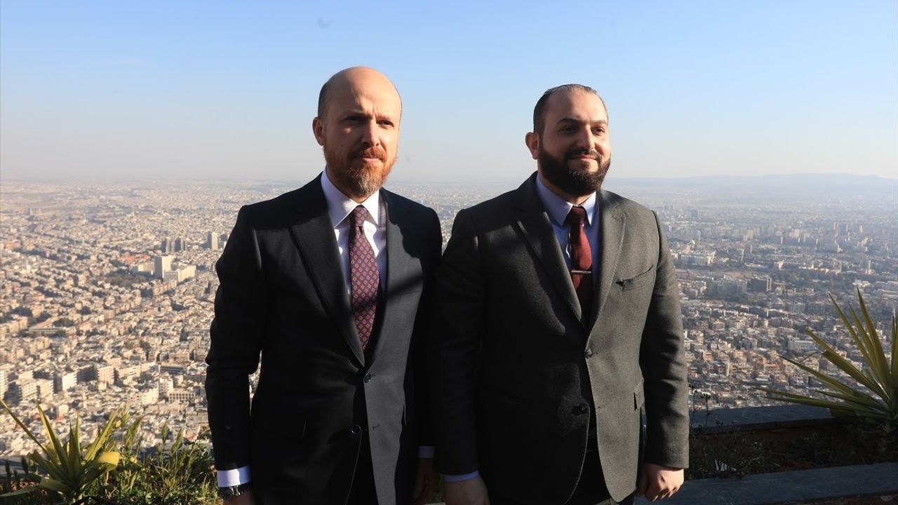 Bilal Erdoğan Suriye Cumhurbaşkanı ile Görüştü