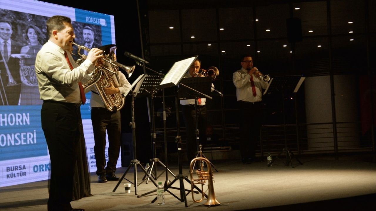 Bursa'da Golden Horn Brass Konseri